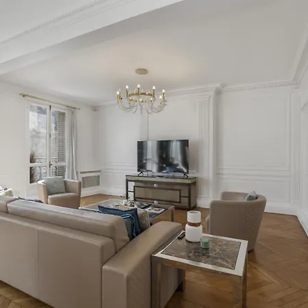 Luxury 5 Bed - Opposite Arc De Triomphe Appartamento *